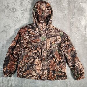 Herters Camo Realtree Mossy Oak Hunting Jacket Hooded Lightweight Men M M